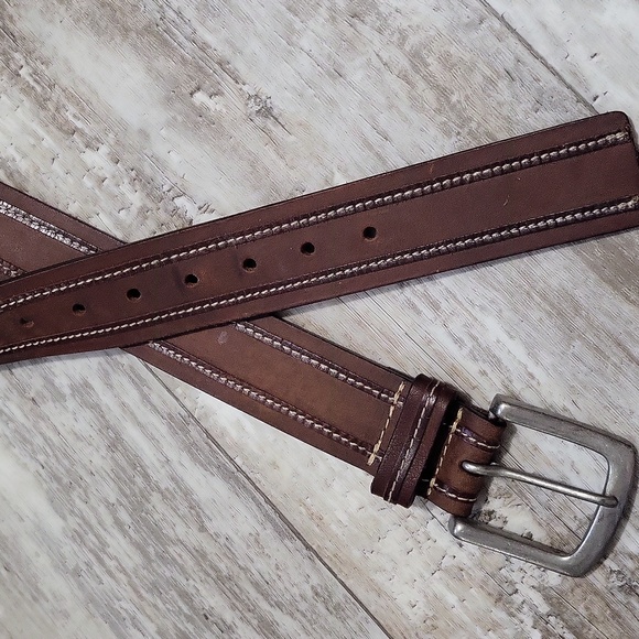 Men's Genuine Leather Belt Made In India - Picture 3 of 7